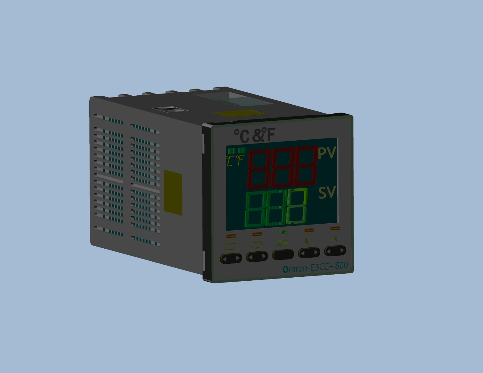 欧姆龙e5cc-800数字温控器图纸下载-文脉工匠-皑豆数字信息技术（上海）有限公司